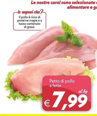 Petto di pollo a fette
