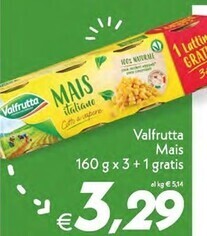 Iper Super Conveniente Valfrutta mais offerta