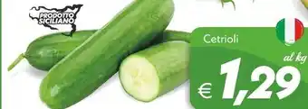Iper Super Conveniente Cetrioli offerta