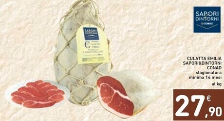 Spazio Conad Conad culatta emilia sapori & dintorni offerta