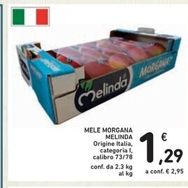 Spazio Conad Melinda mele morgana offerta