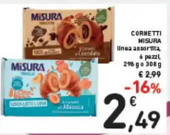 CORNETTI HISURA 6 pezzi