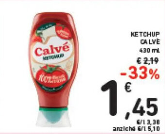 Spazio Conad KETCHUP CALVE 430 ml offerta