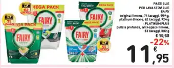 PASTIGLIE PER LAVASTOVIGLIE FAIRY