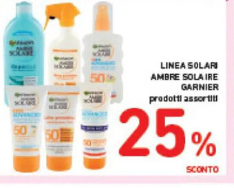 Spazio Conad LINEA SOLARI AMBRE SOLAIRE GARNIER offerta