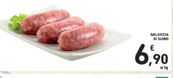 Spazio Conad SALSICCIA DI SUINO offerta