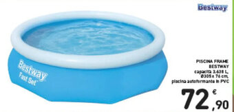 Spazio Conad PISCINA FRAME BESTWAY offerta