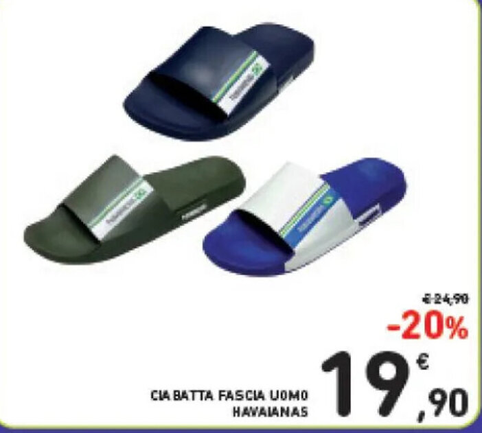 Spazio Conad CIA BATTA FASCIA UOMO HAVAIANAS offerta