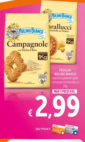 Spazio Conad FROLLINI MULINO BIANCO1Kg 1kg offerta