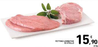 Spazio Conad FETTINE/LOMBATINE DI VITELLO offerta