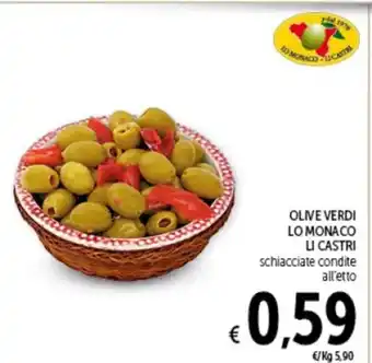 OLIVE VERDI LO MONACO LI CASTRI