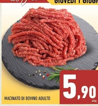 Conad Macinato di bovino adulto offerta