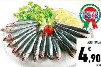 Conad Alici italia offerta
