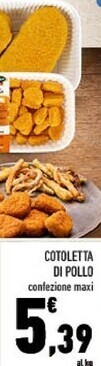 Conad Amadori cotoletta di pollo offerta