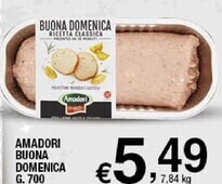 Sigma Amadori buona domenica offerta