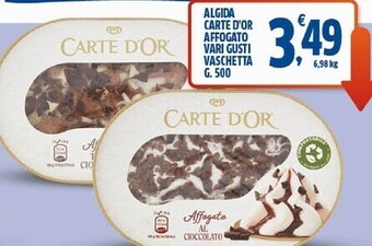 Sigma Algida carte d'or affogato offerta