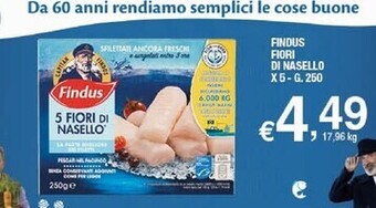 Sigma Capitan findus fiori di nasello offerta