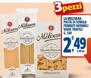 Sigma La molisana pasta di semola offerta