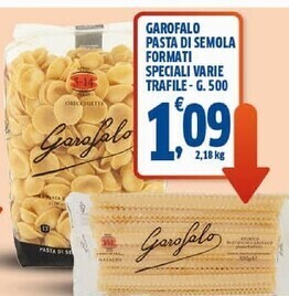 Sigma Garofalo pasta di semola offerta