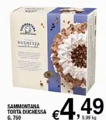 Sigma Sammontana torta duchessa offerta