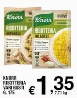 Sigma Knorr risotteria offerta