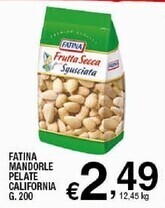 Sigma Fatina mandorle pelate california offerta