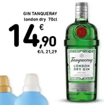 Spazio Conad GIN TANQUERAY london dry 70cl offerta
