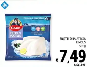 Spazio Conad FILETTI DI PLATESSA Findus 500 g offerta