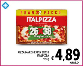 PIZZA MARGHERITA 26X38 ITALPIZZA 970g
