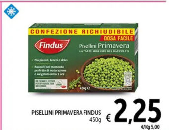 PISELLINI PRIMAVERA FINDUS 450 g