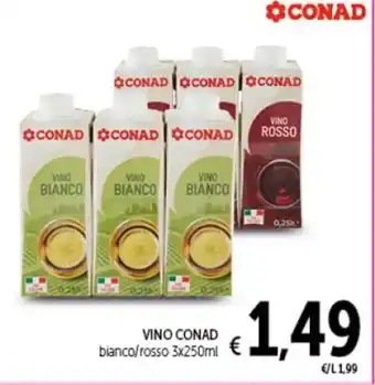 VINO BIANCO bianco/rosso 3x250ml
