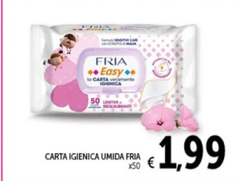 Spazio Conad CARTA IGIENICA UMIDA FRIA x50 offerta