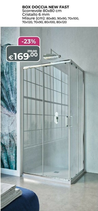 Bagni e pavimenti Box Doccia New Fast offerta