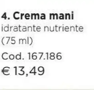 Bottega Verde Bottega Verde Crema Mani 75ml offerta
