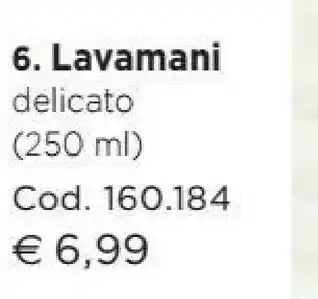 Bottega Verde Bottega Verde Lavamani Delicato 250ml offerta
