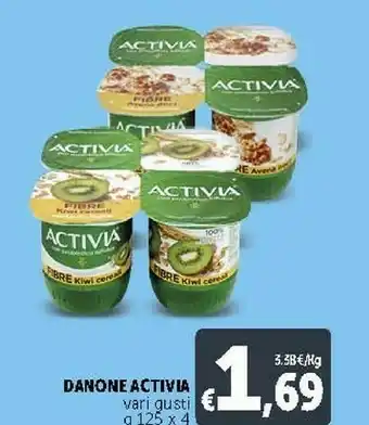 Deco Supermercati Danone Activia Ciliegia 500 G(ml) offerta