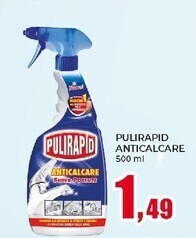 Happy Casa Pulirapid anticalcare offerta