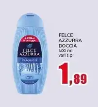 Felce azzurra doccia