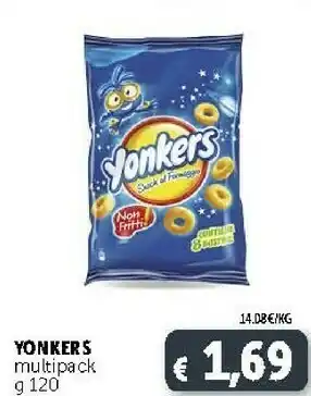 Deco Supermercati Yonkers - Snack Al Formaggio 120 G(ml) offerta