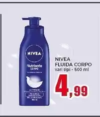 Happy Casa Nivea fluida corpo offerta