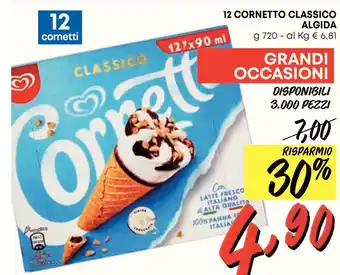 Algida 12 cornetto classico