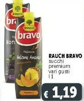 Deco Supermercati Rauch - Bravo Melone Ananas 1000 G(ml) offerta