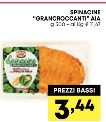 Pam Aia spinacine grancroccanti offerta