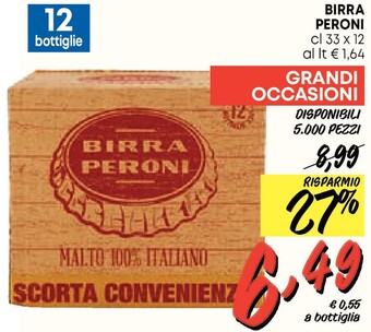 Peroni birra