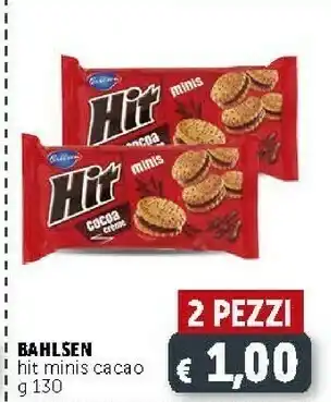 Deco Supermercati Bahlsen Hit Minis Cacao 130g offerta