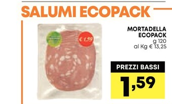 Pam Mortadella ecopack offerta