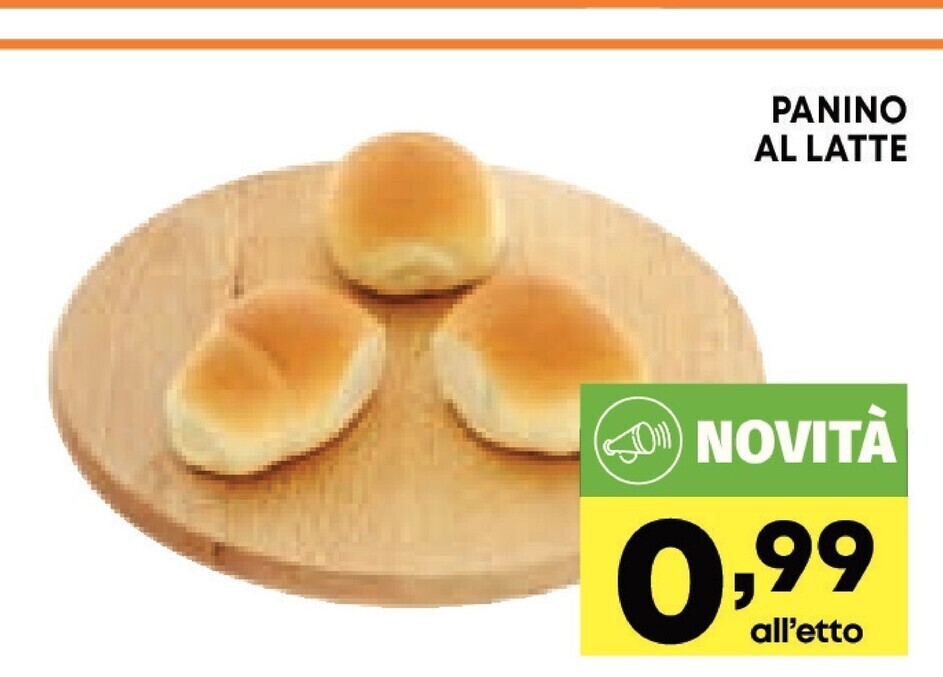 Pam Panino al latte offerta