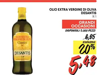 Pam Desantis olio extra vergine di oliva offerta