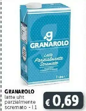 Deco Supermercati Granarolo Latte Parzialmente Scremato 1000 G(ml) offerta