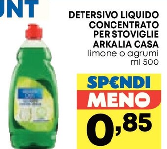 Pam Arkalia casa detersivo liquido concentrato per stoviglie offerta